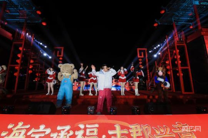 千年海宝承福韵万盏花灯贺马年——银川老城第二届海宝福灯会正式点亮(图3)